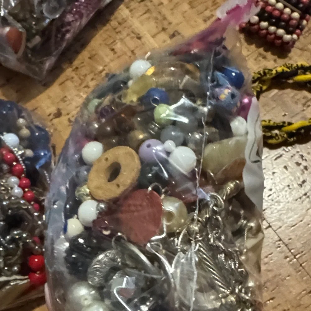 Assorted Jewelry Beads and Charms